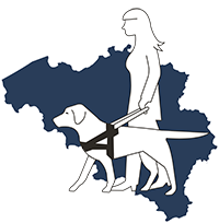 Logo de l'asbl centre belge pour chien-guides